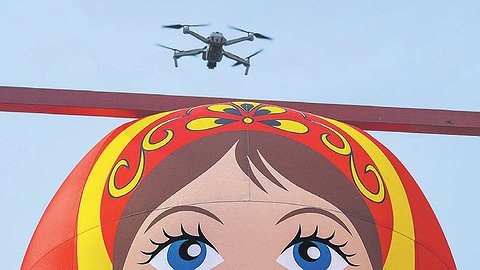 Беспилотники кружат над заказчиками